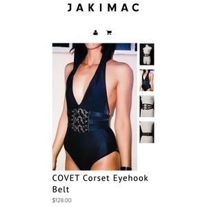 Jakimac Covet Corset Eyelet Belt